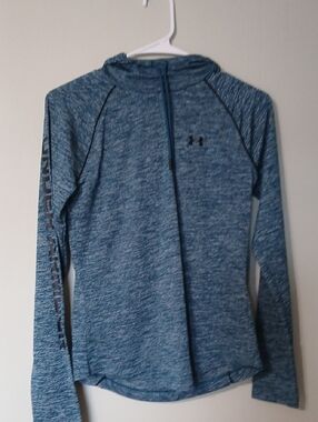 Under Armour Teal Blue Hoodie Size XS